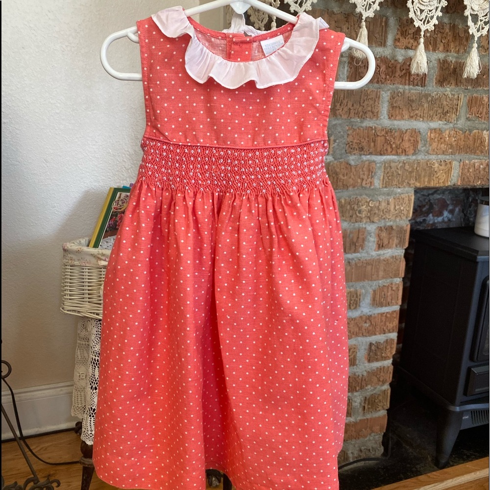 Edge hill Collection Smocked Toddler girls Dress size 4T